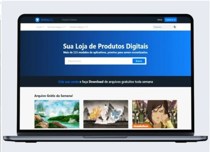 Loja Silver Para Produtos Digitais Em Php