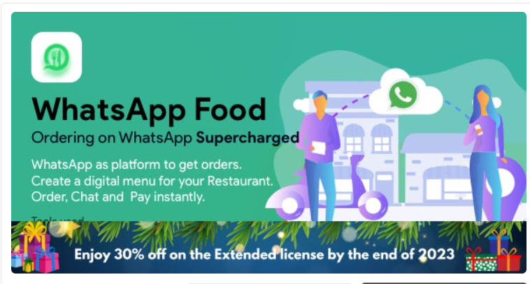 WhatsApp Food – SaaS WhatsApp Ordering