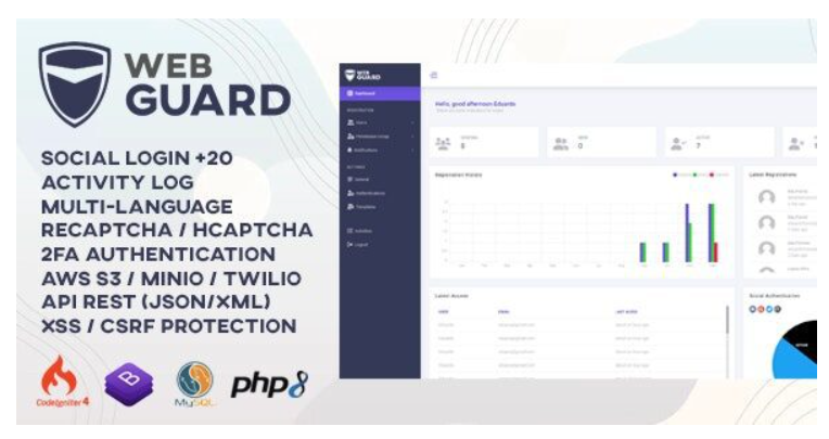 WebGuard – Login PHP avançado e gerenciamento de usuários